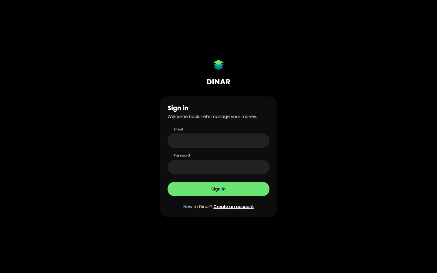 Dinar — A personal finance system for recording and understanding everyday spending